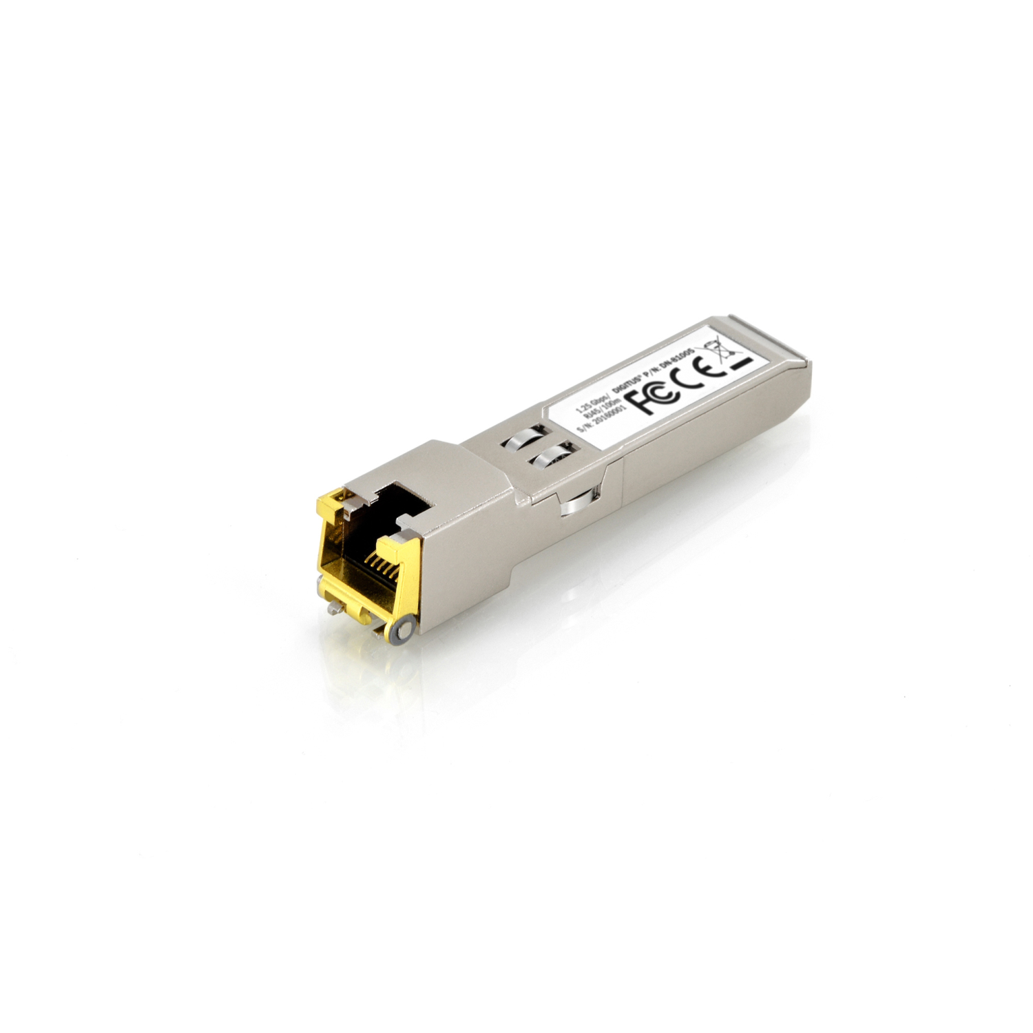 Digitus RJ45 Network Transceiver Modules - Metallic