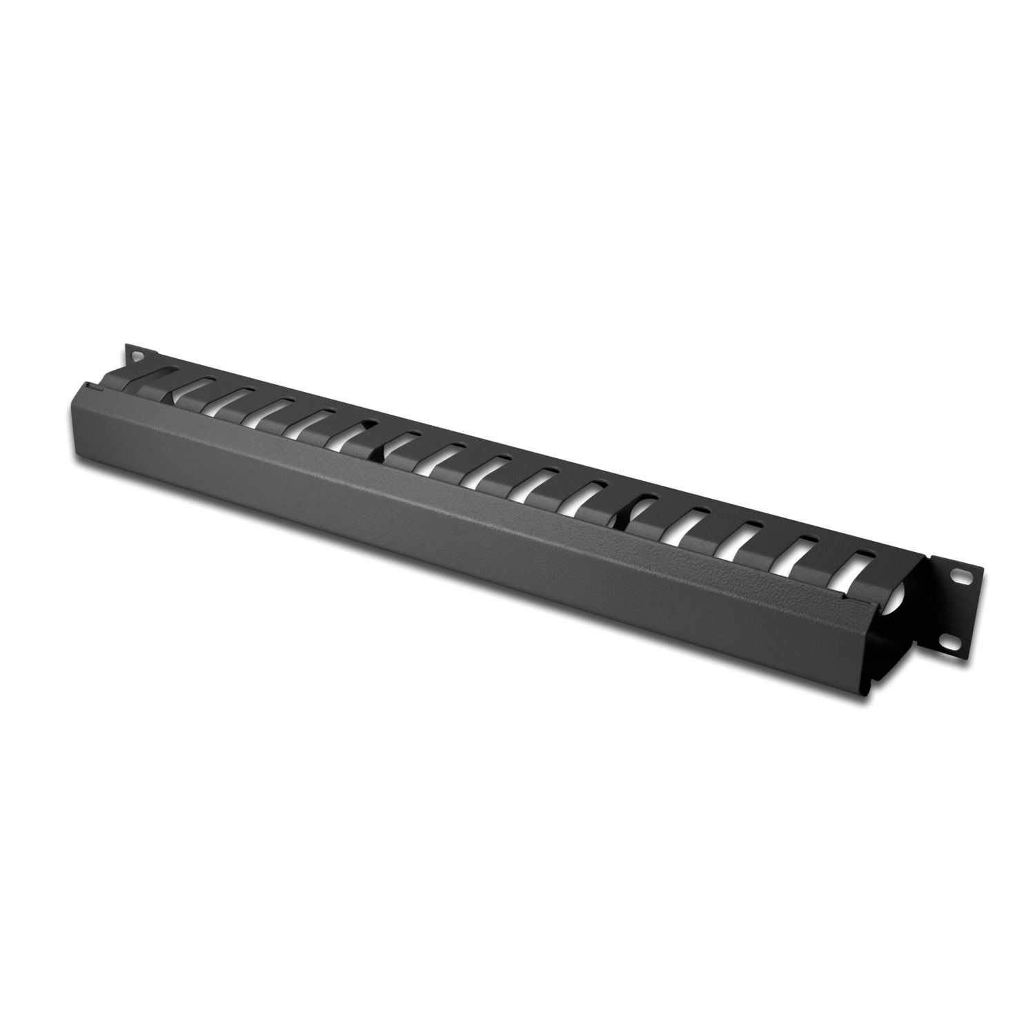 Digitus Cable Management Panel with detachable cover for 483 mm (19“) cabinets, 1U