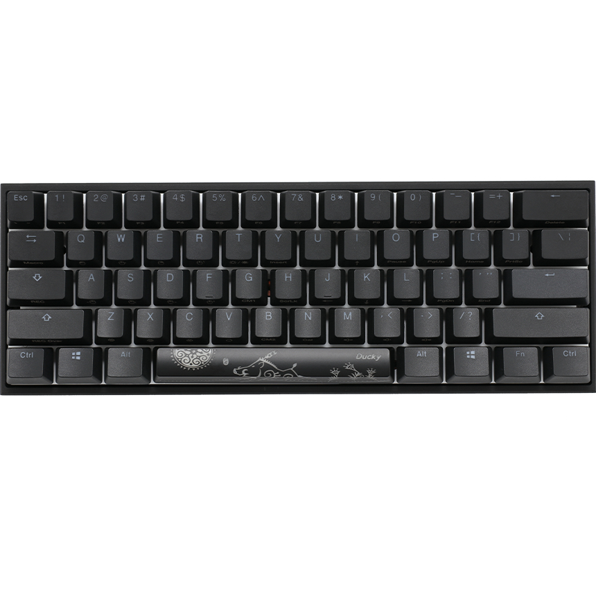 Ducky Mecha Mini keyboard USB UK English Black