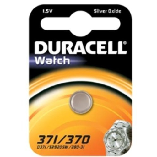 Duracell D371 Household Batteries - Silver