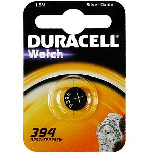 Duracell D394 Household Batteries - Silver