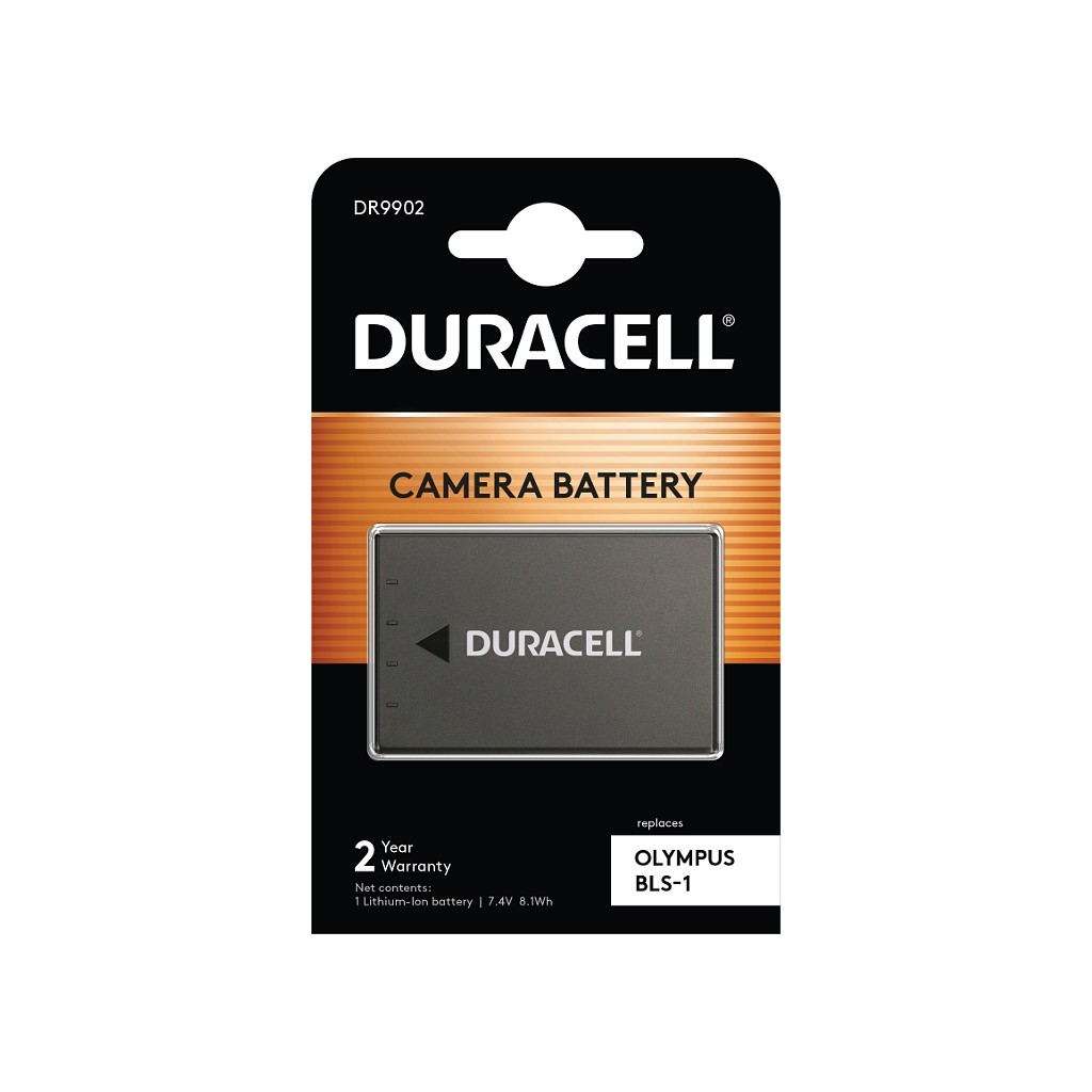 Duracell BLS-1 Camera/Camcorder Batteries - Black