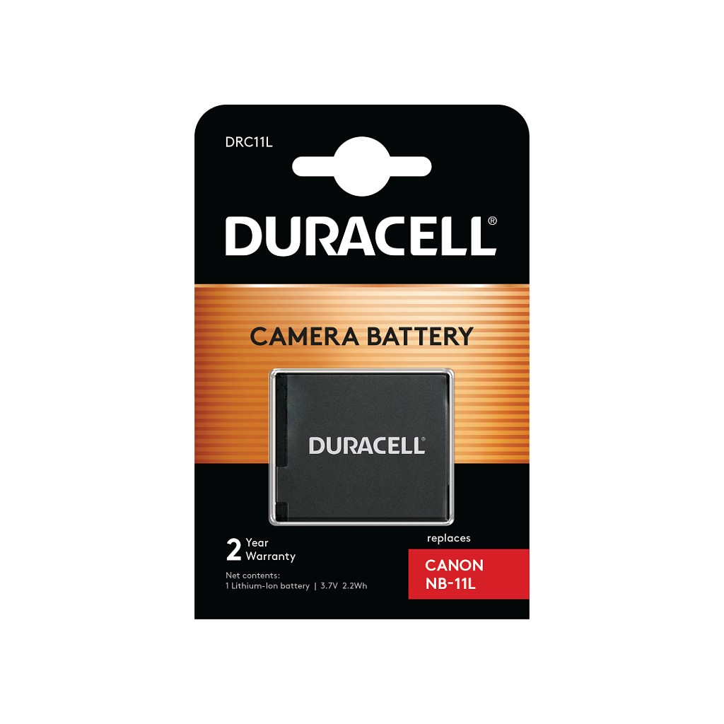Duracell NB-11L Camera/Camcorder Batteries - Black