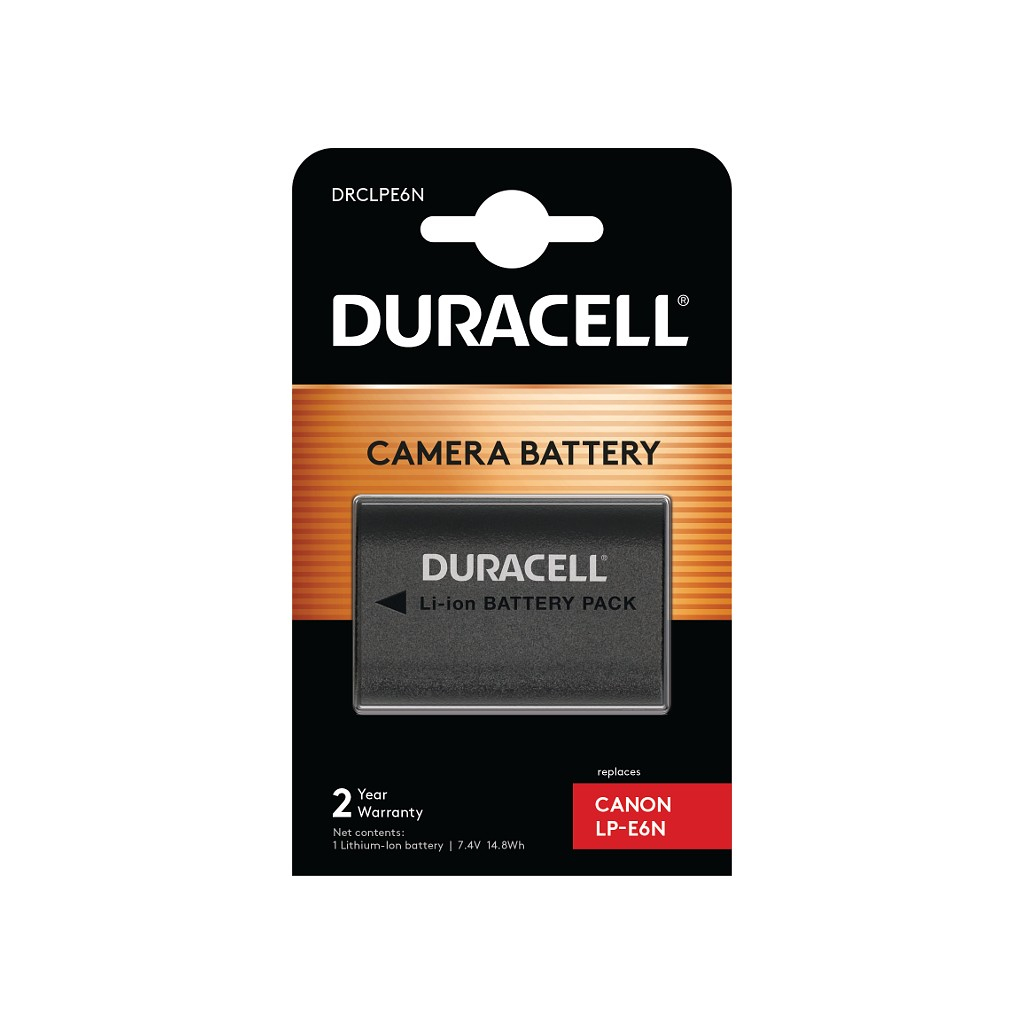 Duracell DRCLPE6N Camera/Camcorder Batteries - Black
