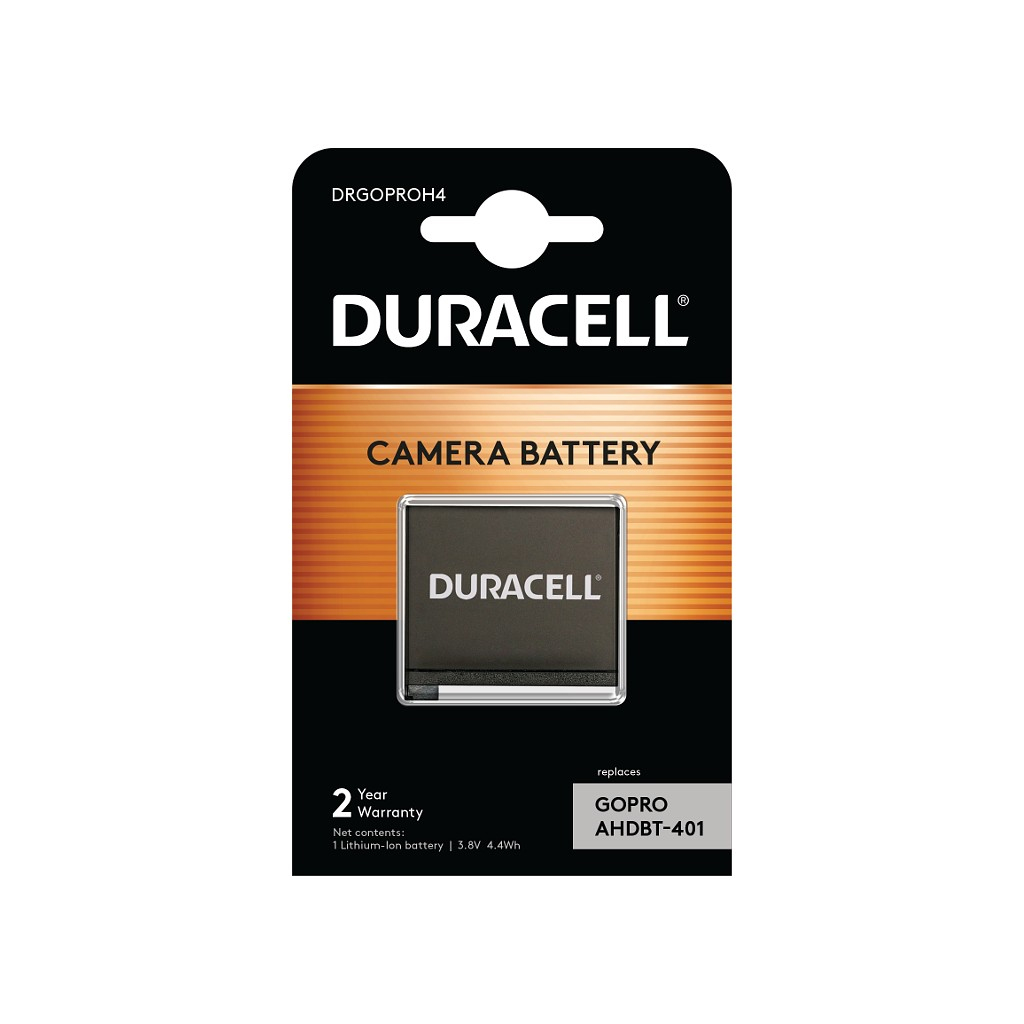 Duracell Camera Battery - replaces GoPro Hero 4 Battery