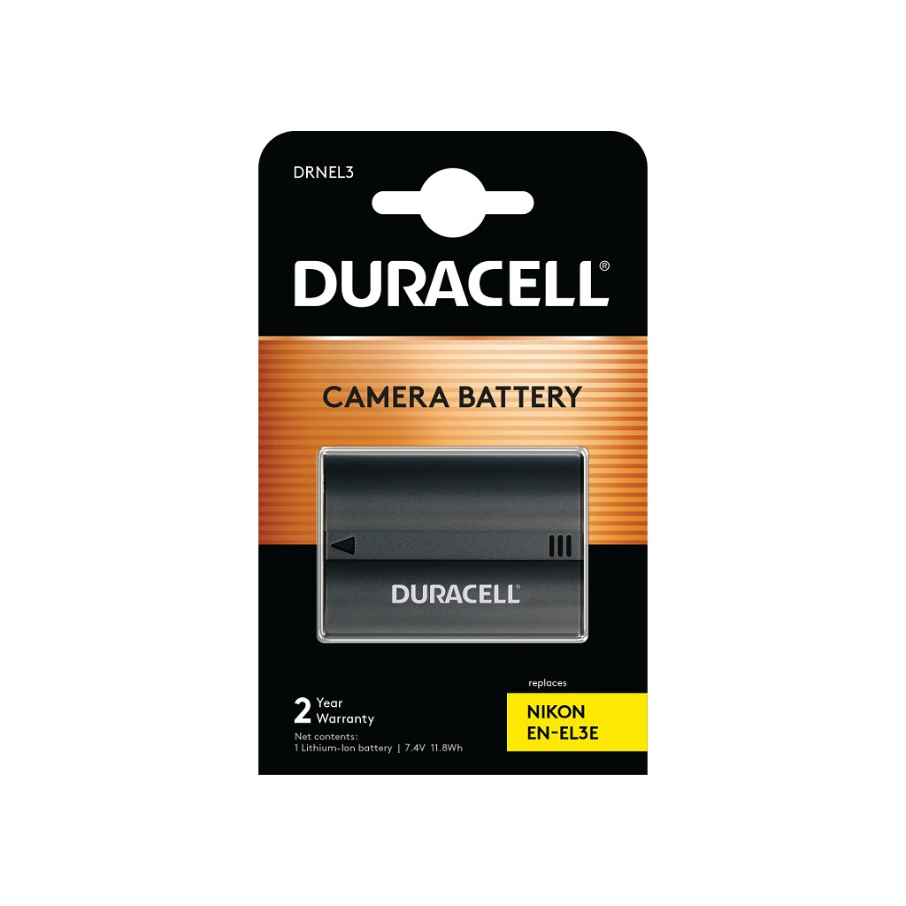 Duracell EN-EL3 Camera/Camcorder Batteries - Grey