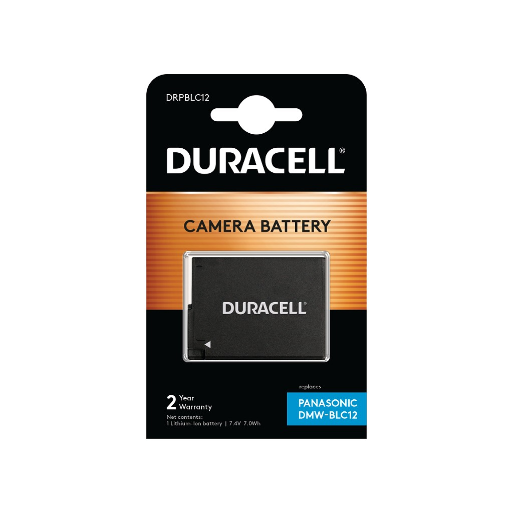 Duracell DMW-BLC12 Camera/Camcorder Batteries - Black