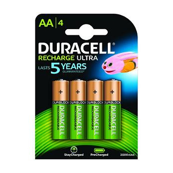Duracell 2400mAh Household Batteries - Green