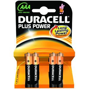 Duracell MN2400B4 Household Batteries - Multi