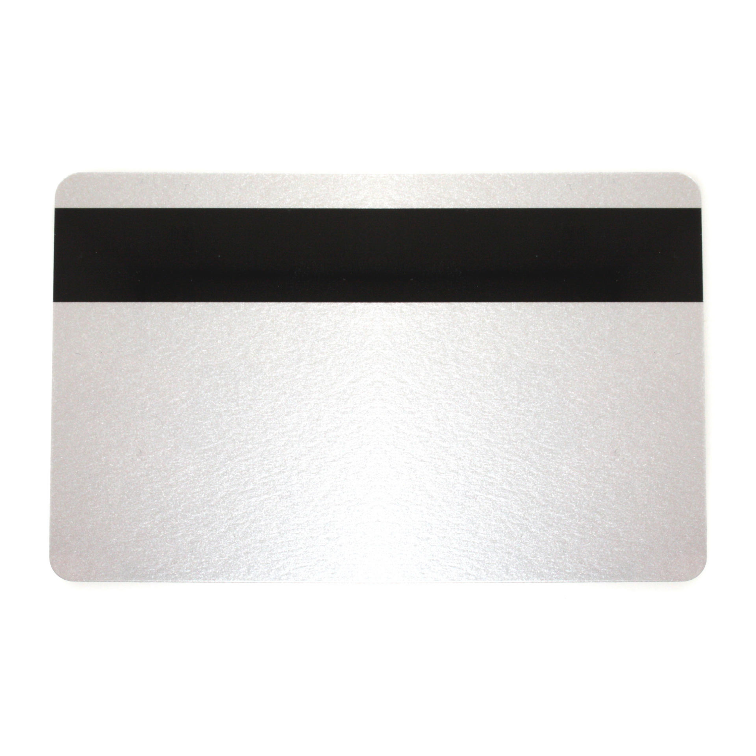 Dyestar Silver 760 Micron Plastic Cards With Hi-Co Magnetic Stripe (Pack of 100)