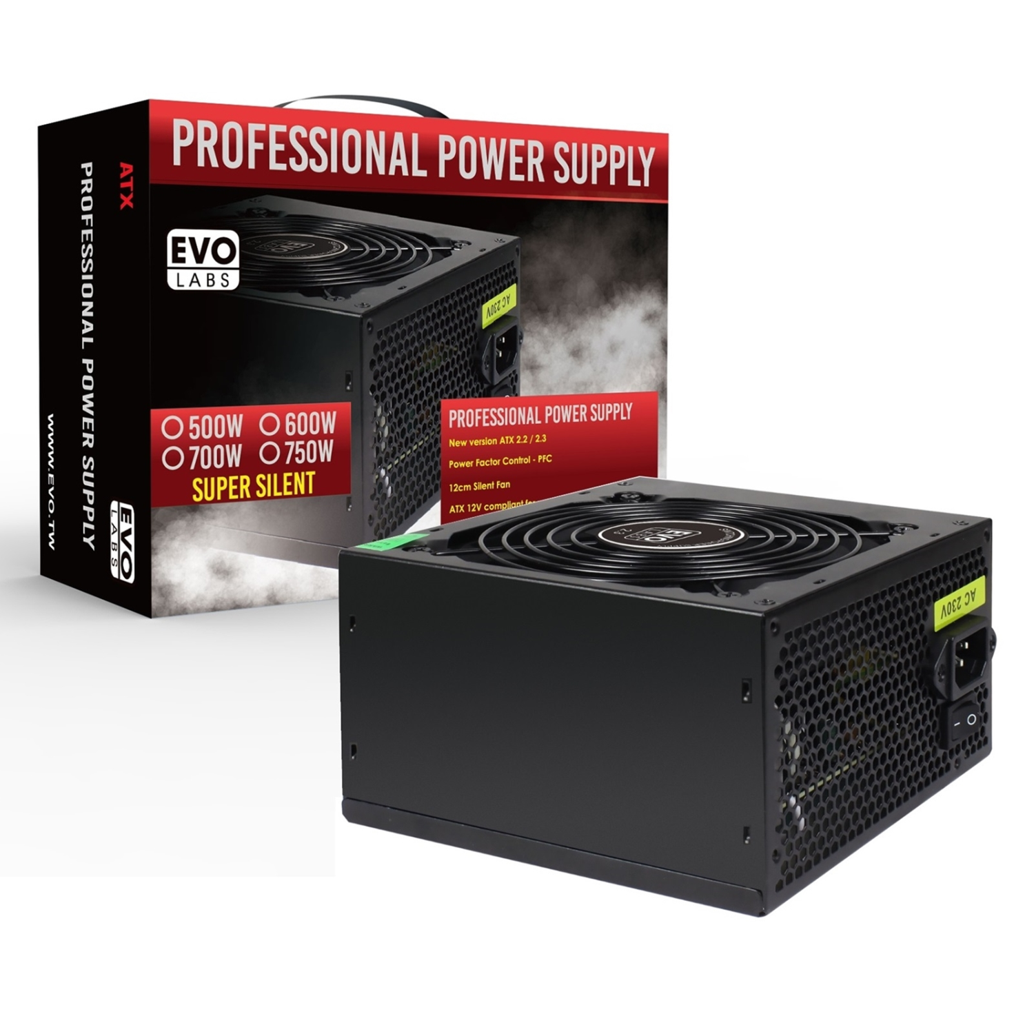 Evo Labs BR750-12BL Power Supply Units - Black