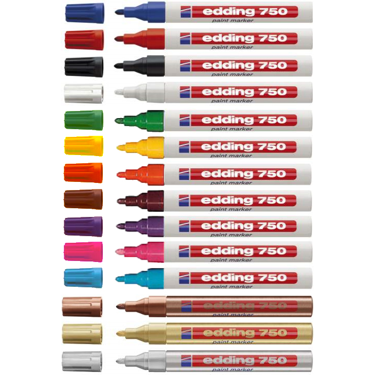 Edding 750 White 10 pc(s)