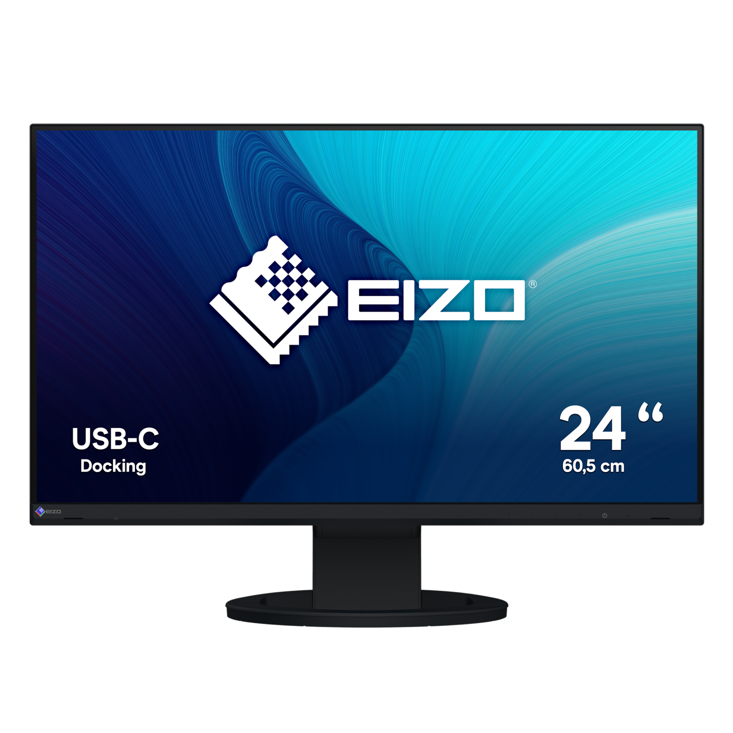 Eizo EV2480-BK Computer Monitors - 23.8 Inches - Black