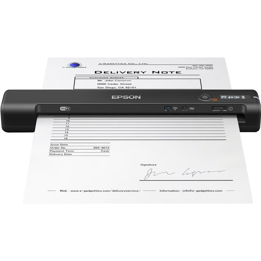 Epson ES-60W Scanners - Black