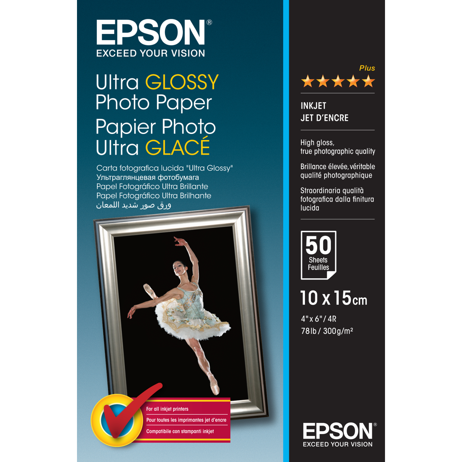 Epson 10x15cm Photo Paper