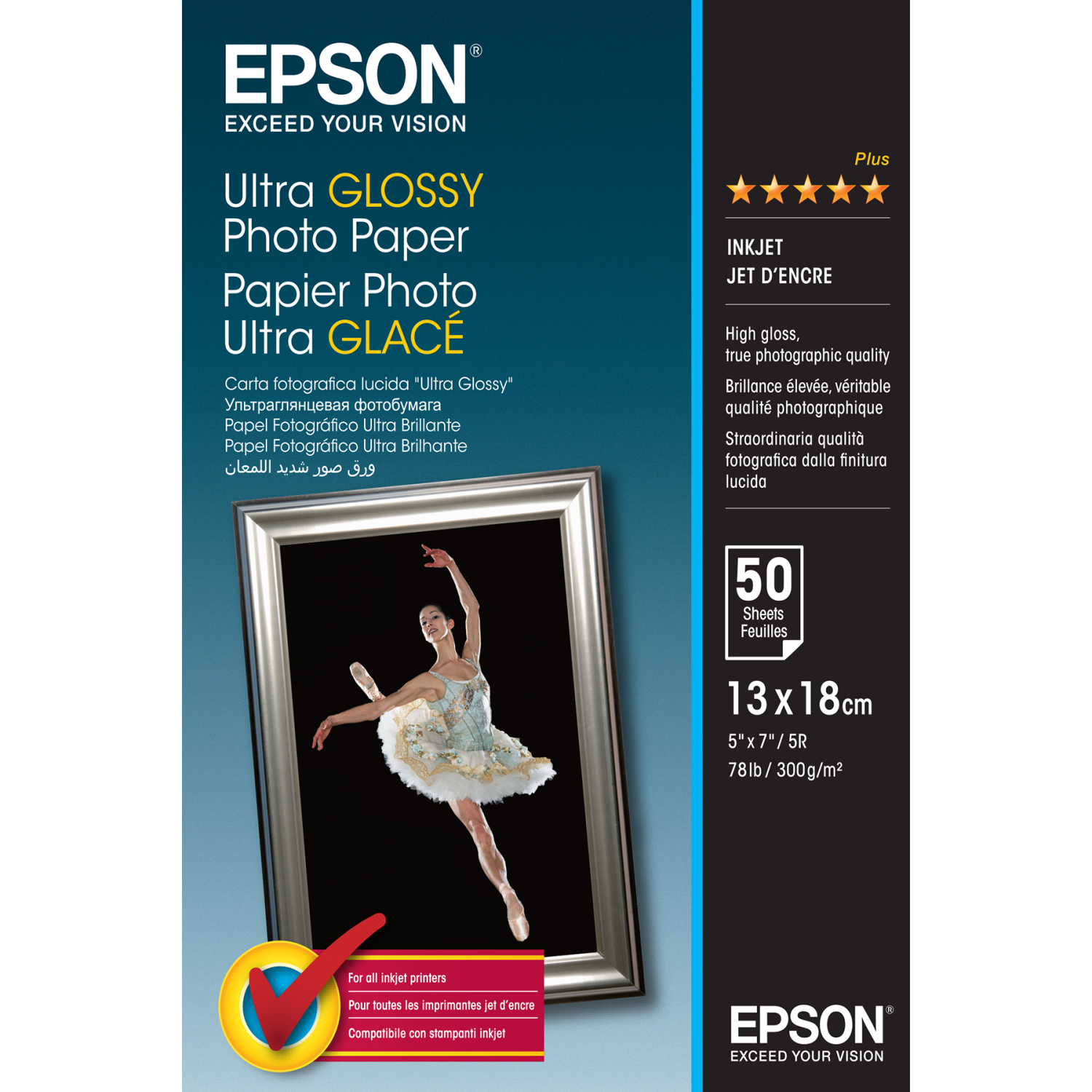 Epson 13x18cm Photo Paper