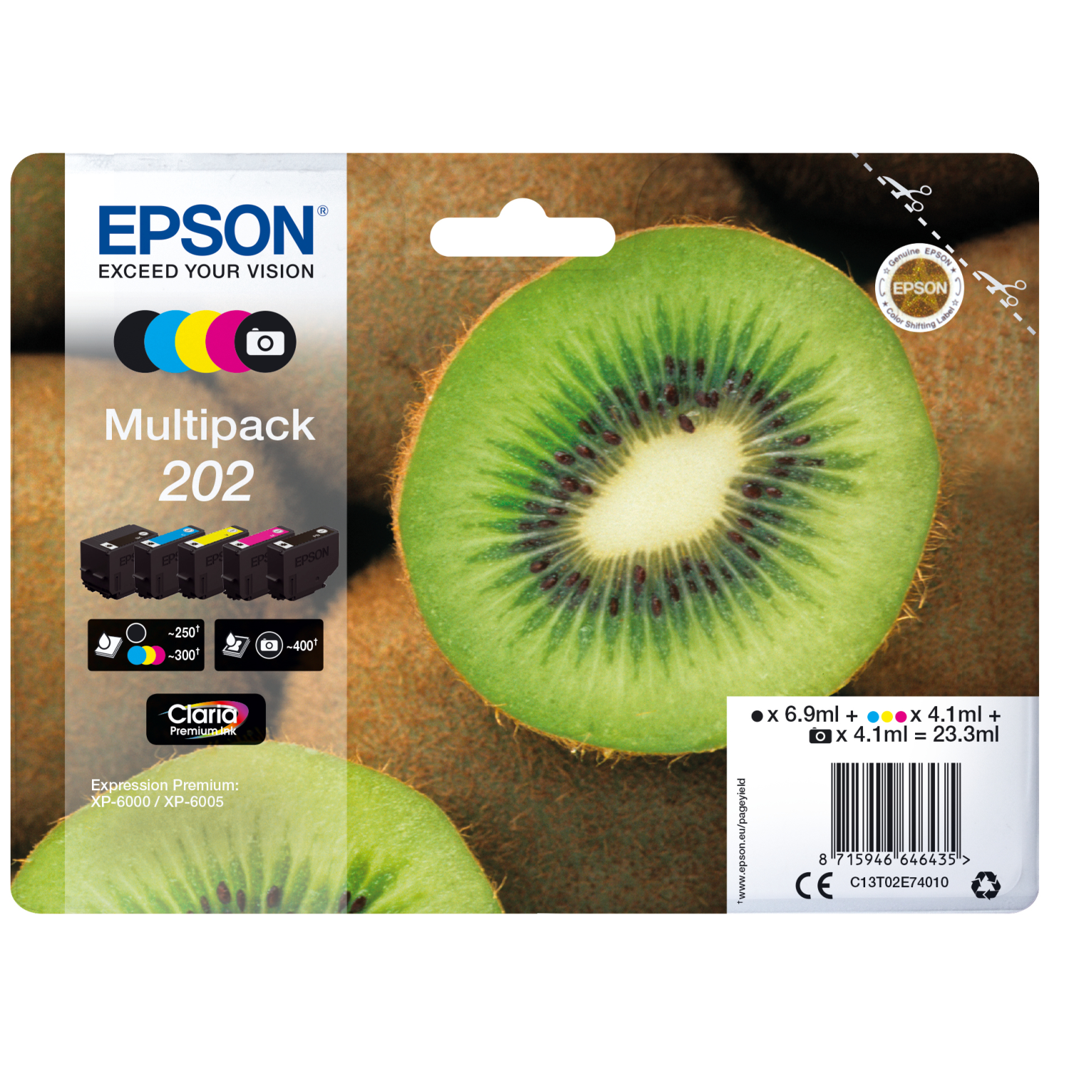 Epson C13T02E74010 Ink Cartridges