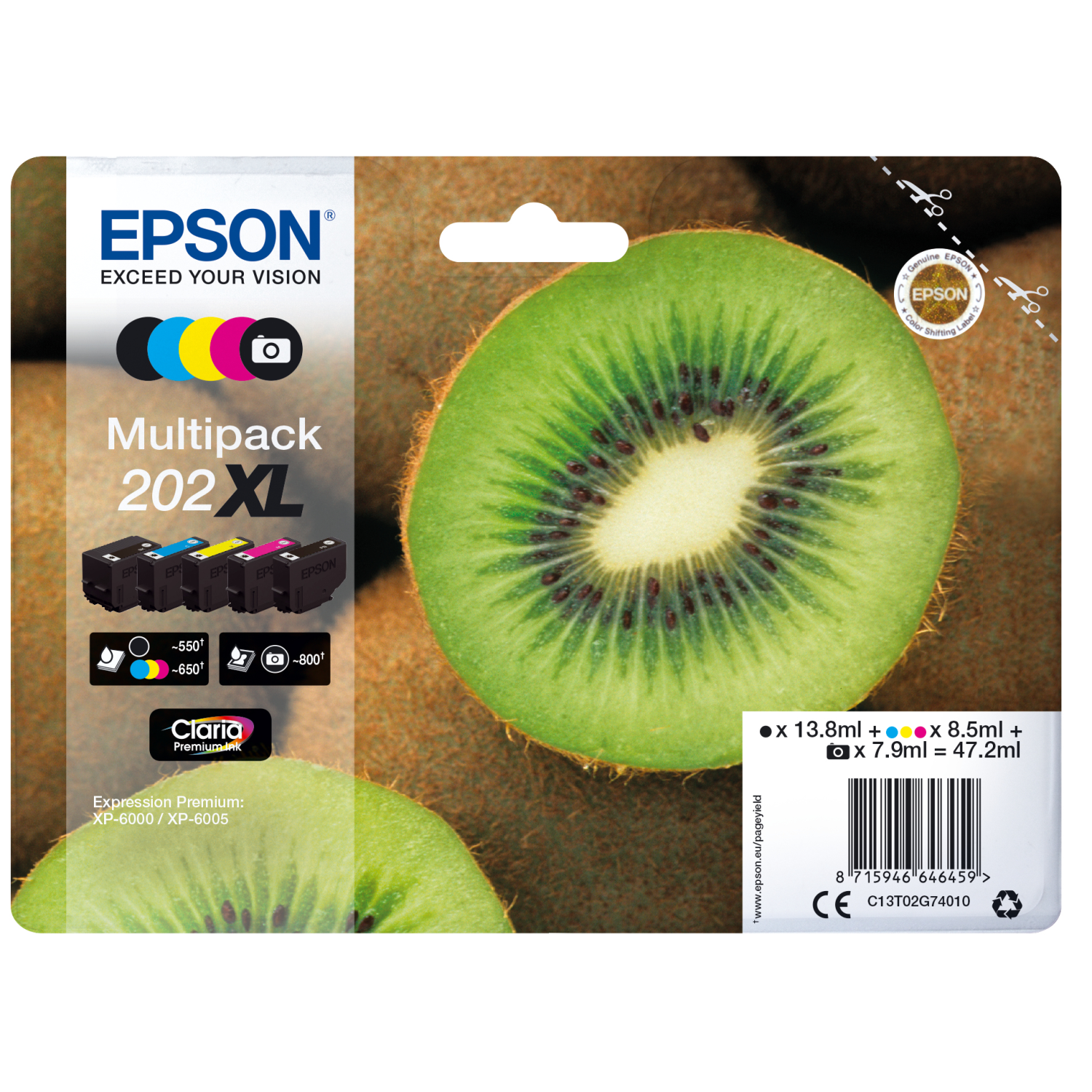 Epson C13T02G74010 Ink Cartridges
