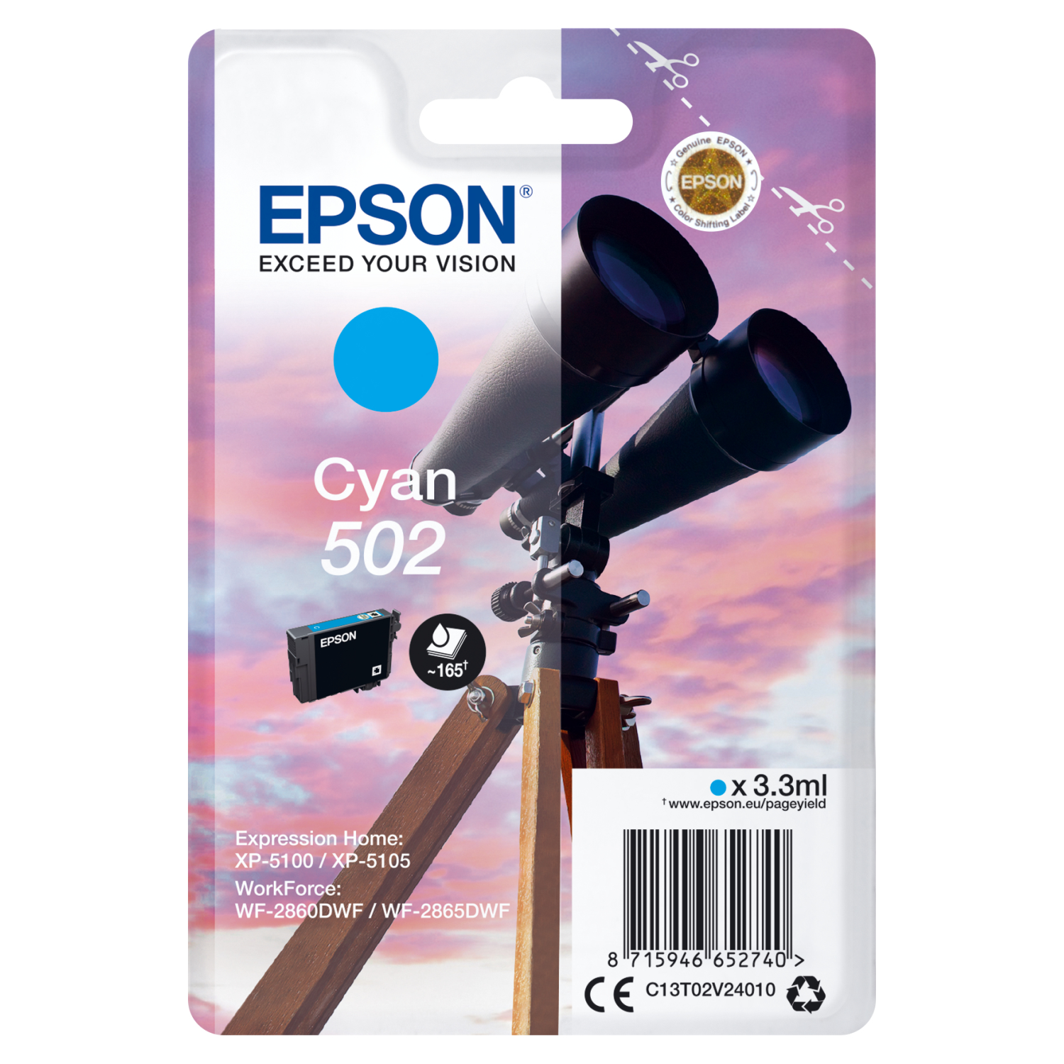 Epson C13T02V24010 Ink Cartridges