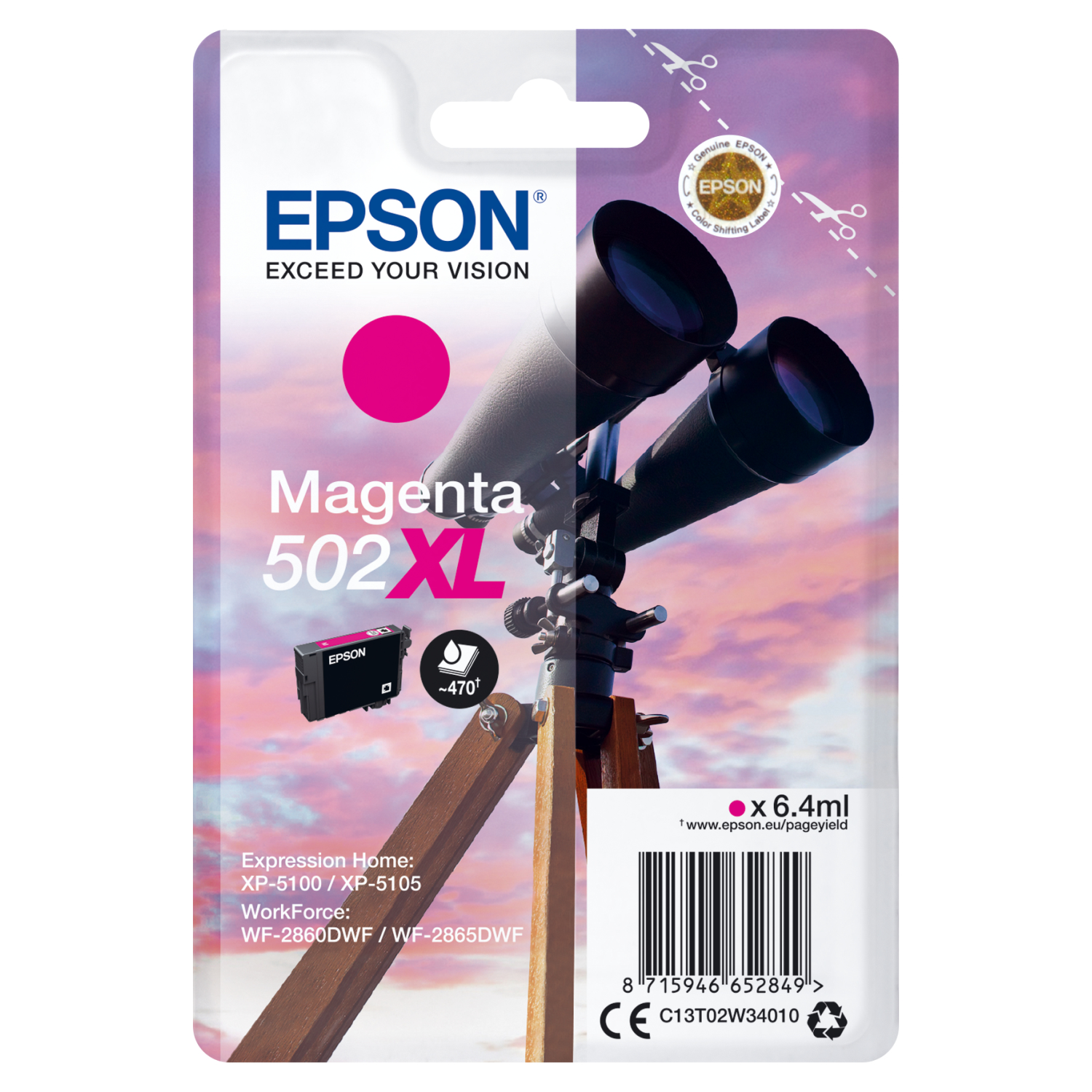 Epson C13T02W34010 Ink Cartridges