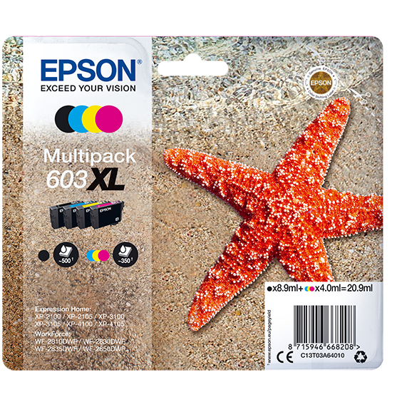 Epson C13T03A64010 Ink Cartridges
