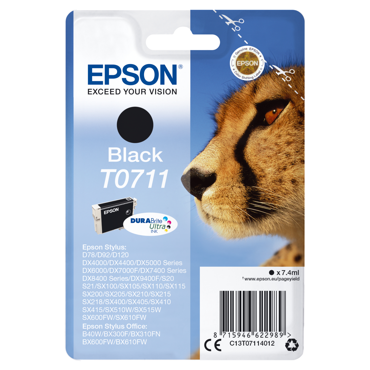 Epson C13T07114012 Ink Cartridges
