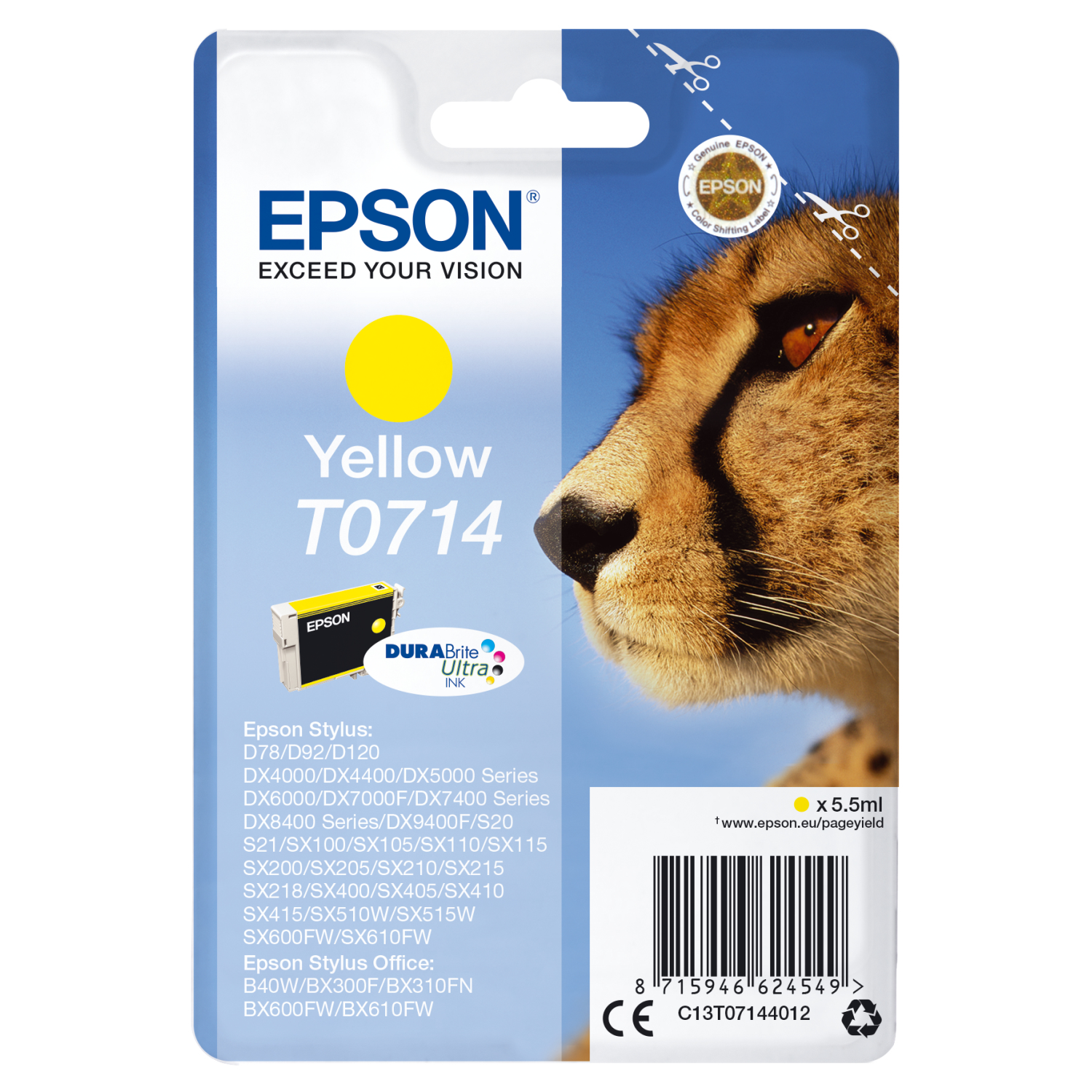 Epson C13T07144012 Ink Cartridges