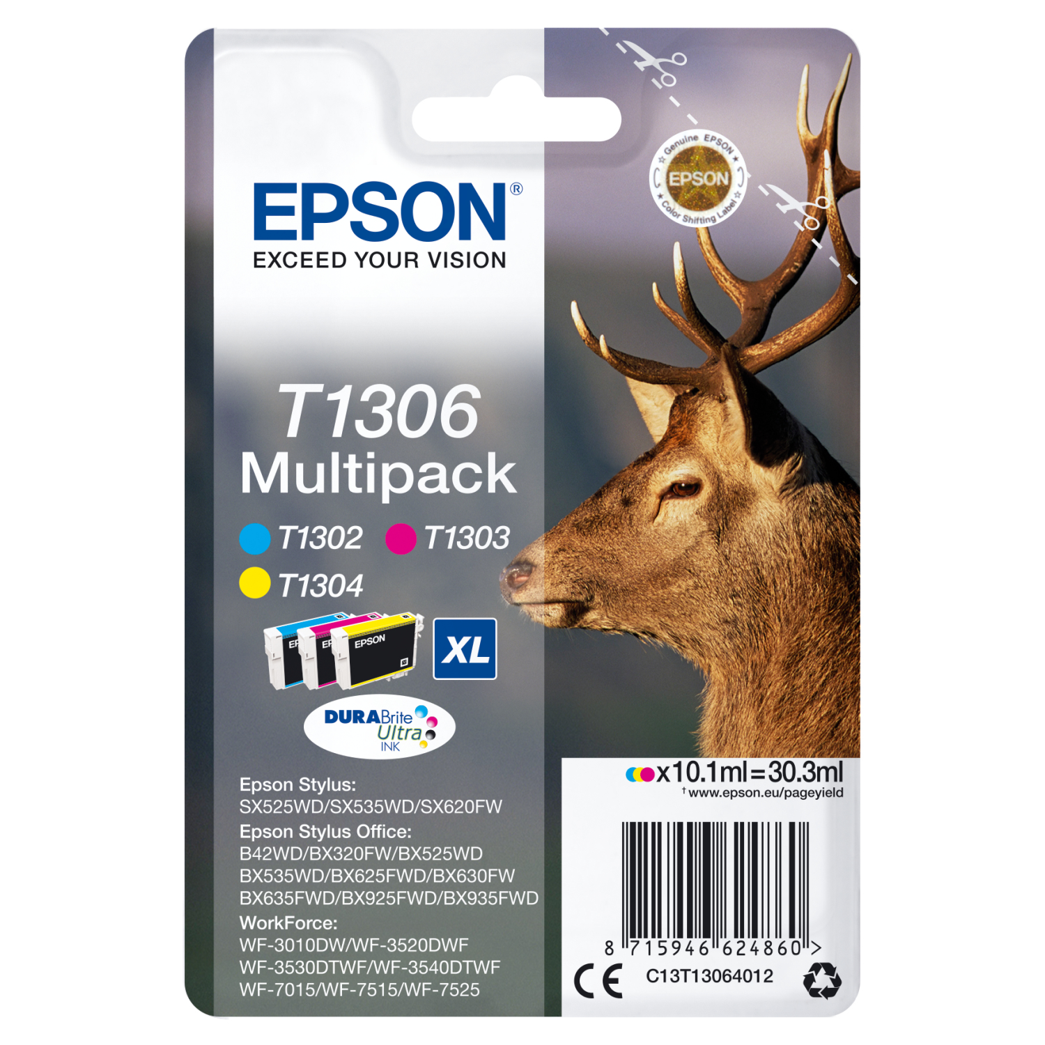 Epson C13T13064012 Ink Cartridges