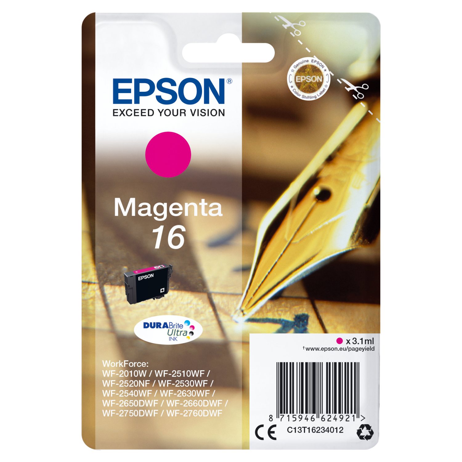 Epson C13T16234012 Ink Cartridges