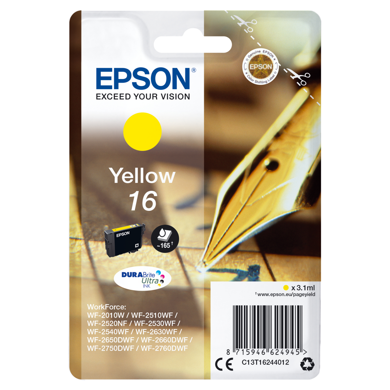 Epson C13T16244012 Ink Cartridges