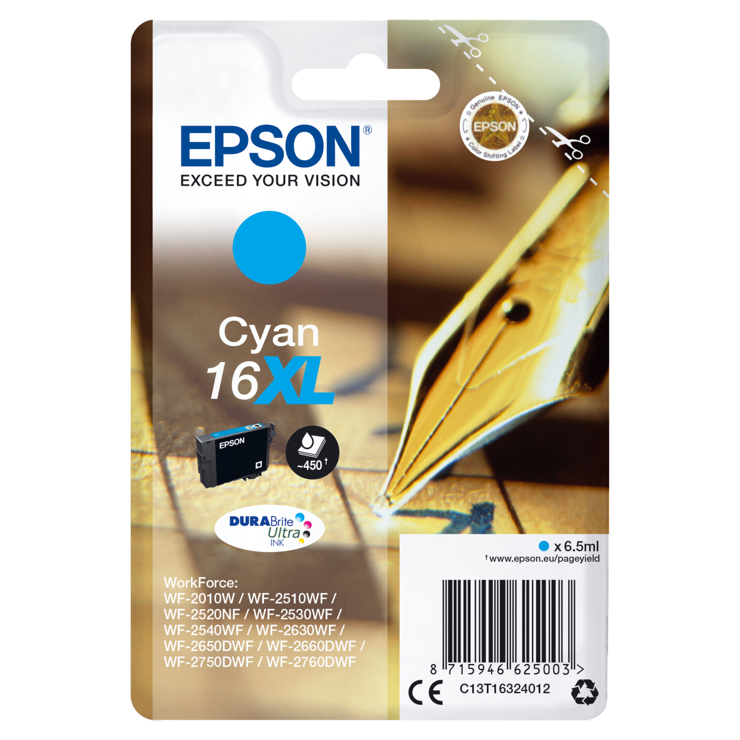Epson C13T16324012 Ink Cartridges