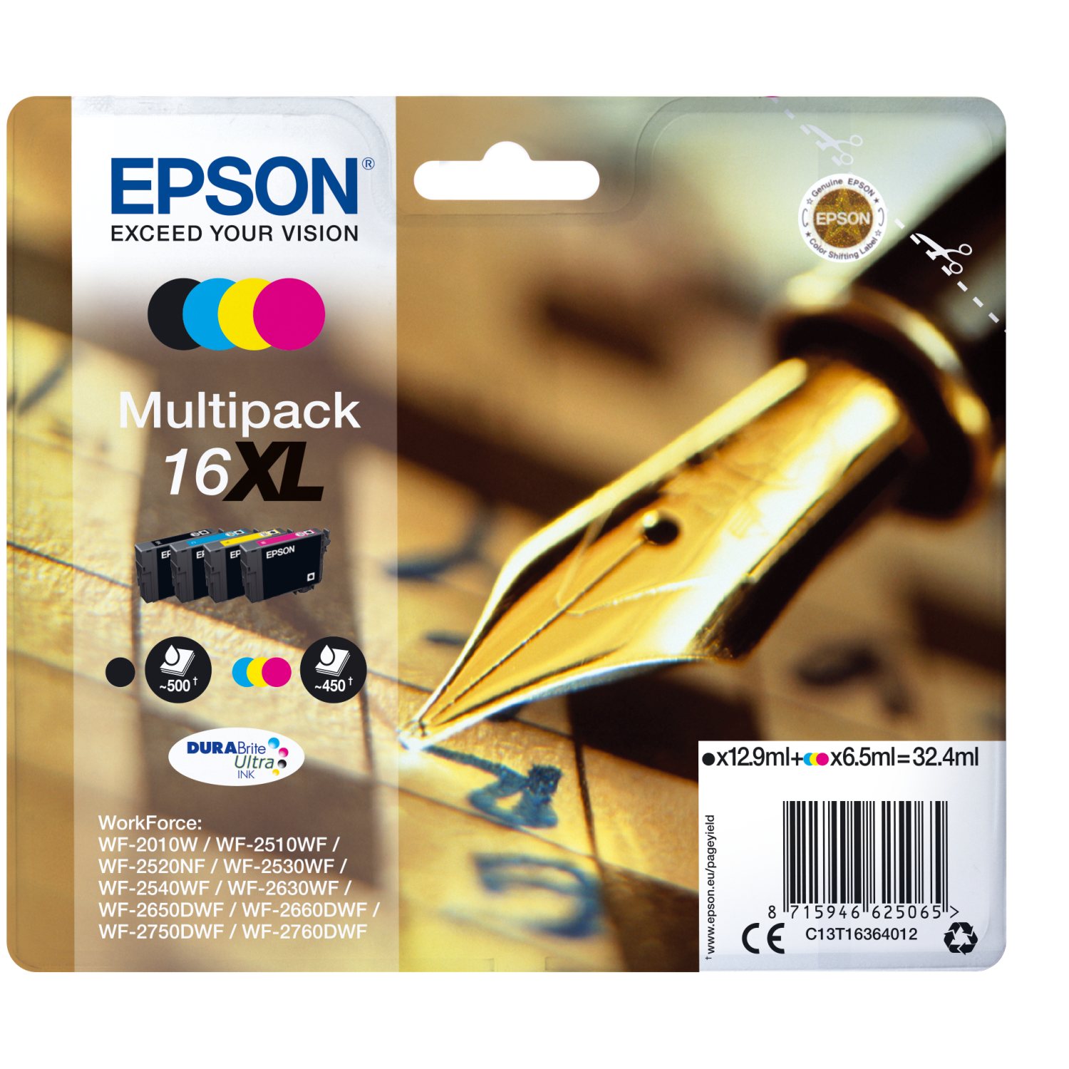 Epson C13T16364012 Ink Cartridges