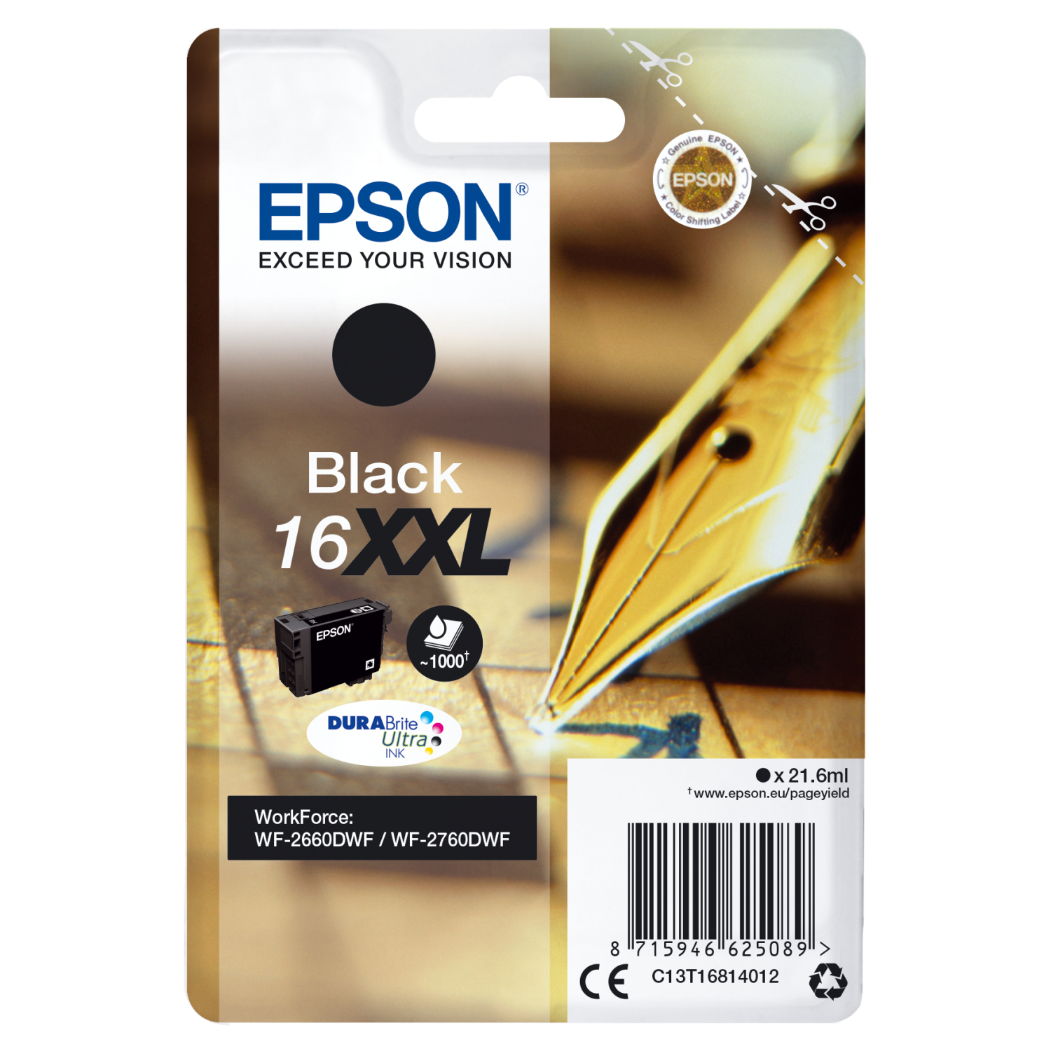 Epson C13T16814012 Ink Cartridges