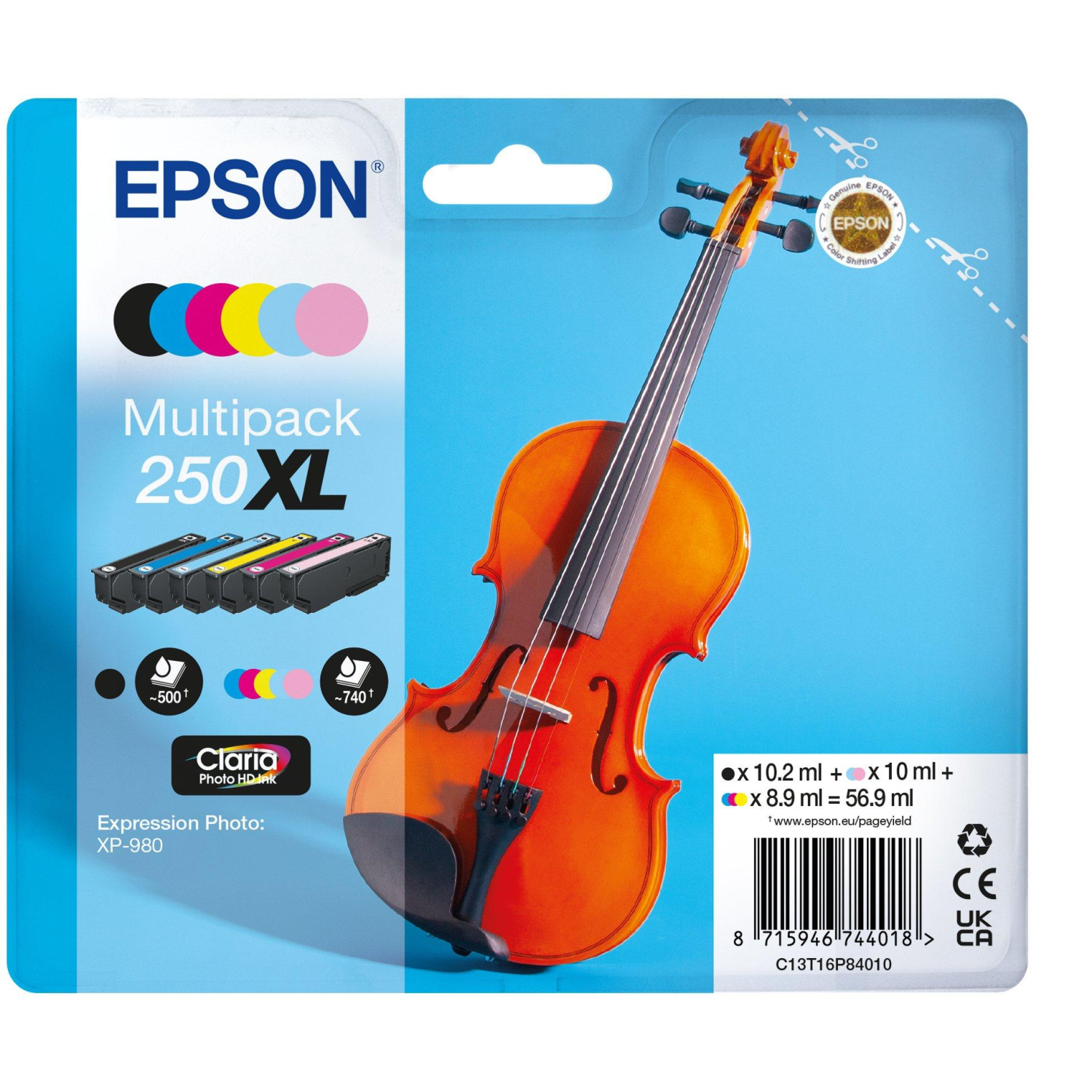 Epson 6-COLOURS Ink Cartridges