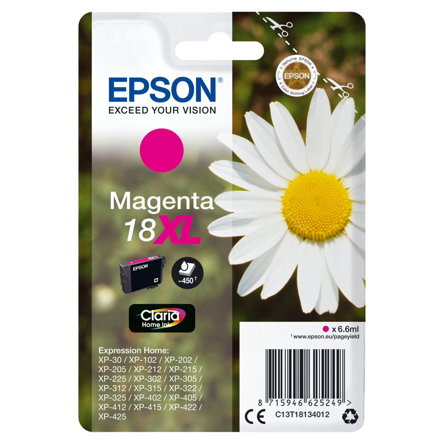 Epson C13T18134012 Ink Cartridges