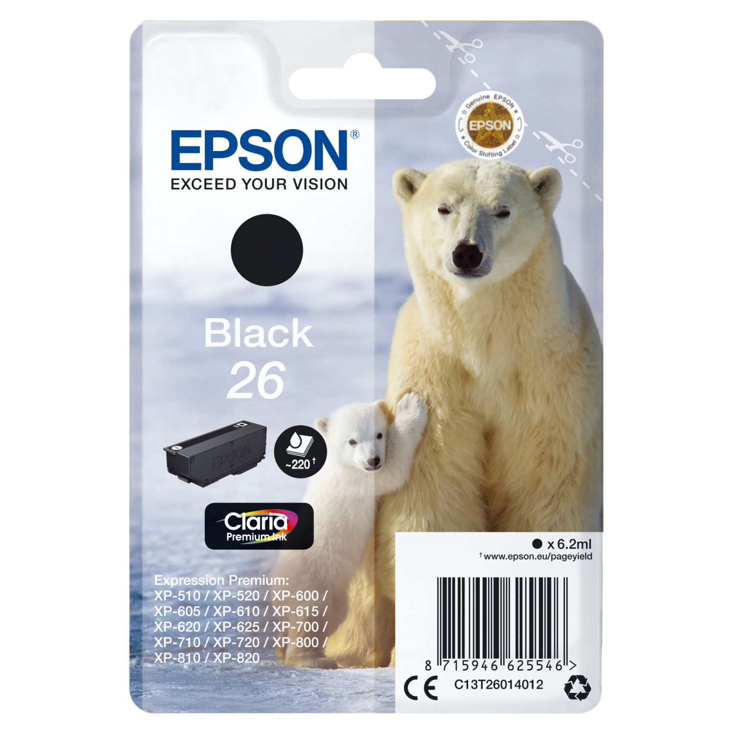 Epson C13T26014012 Ink Cartridges
