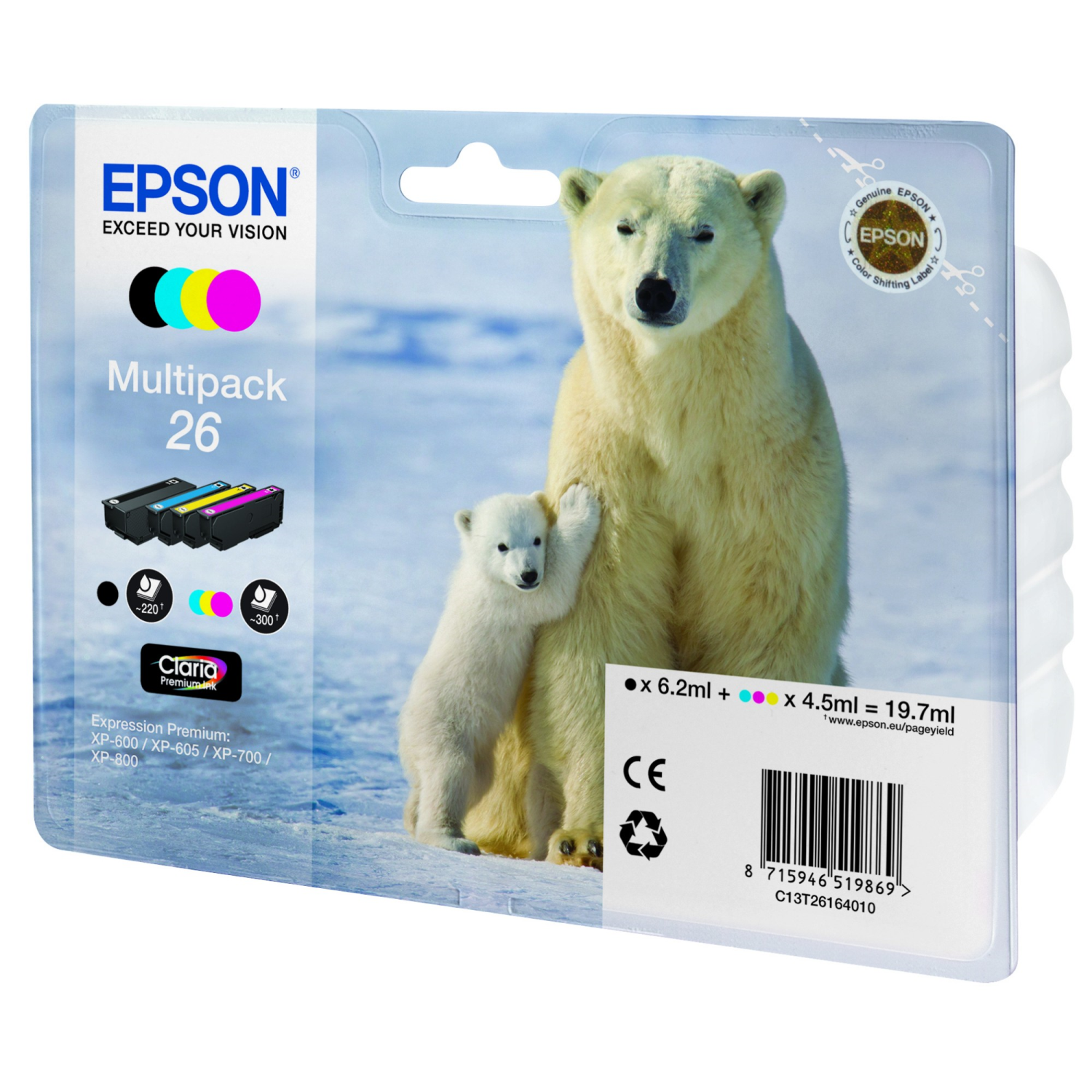 Epson C13T26164010 Ink Cartridges