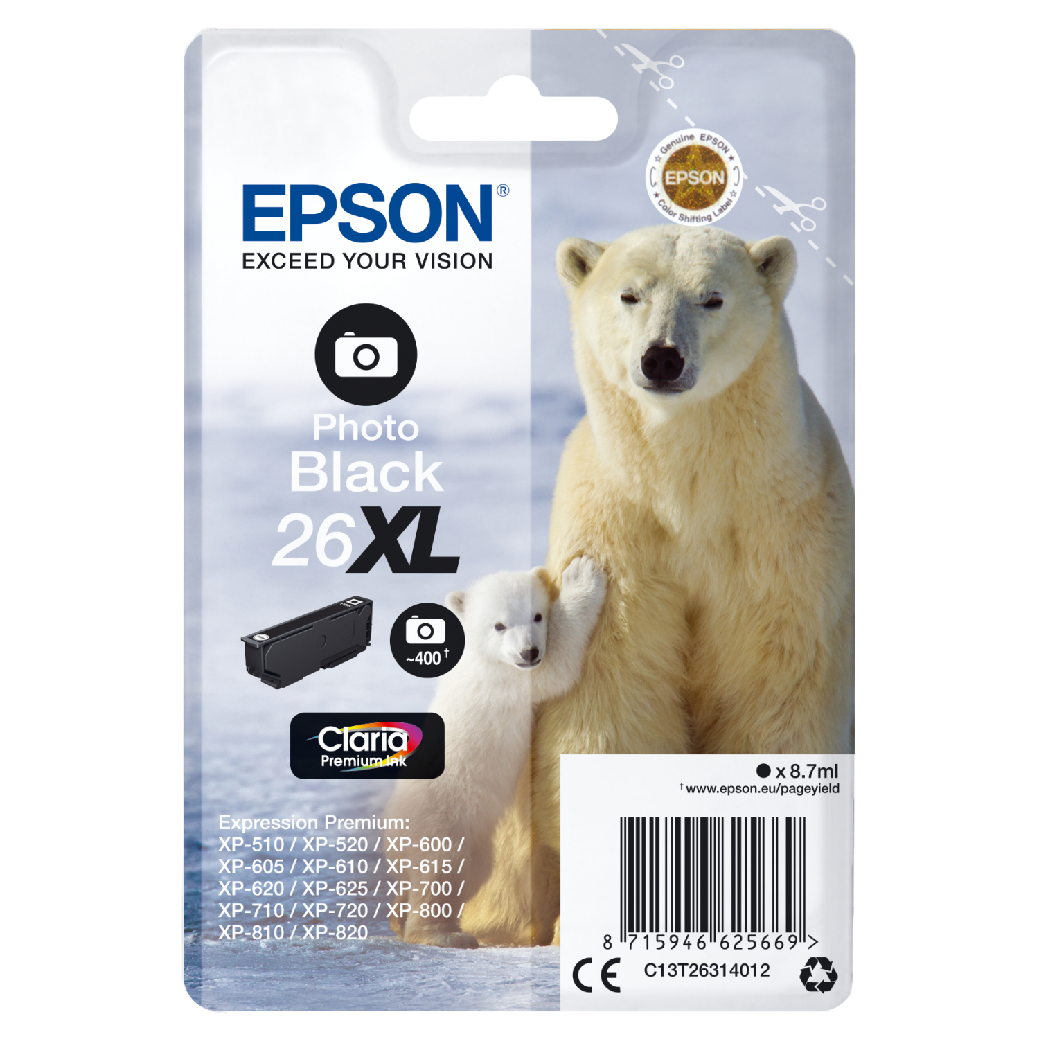 Epson C13T26314012 Ink Cartridges