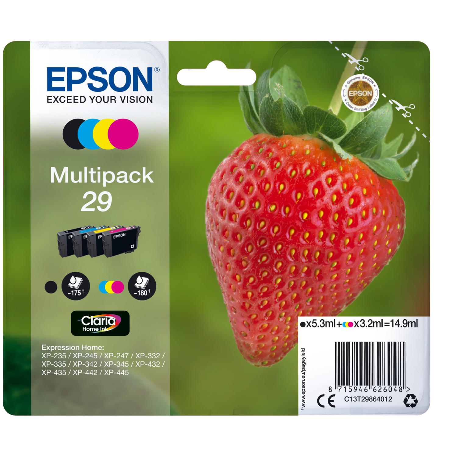 Epson C13T29864012 Ink Cartridges