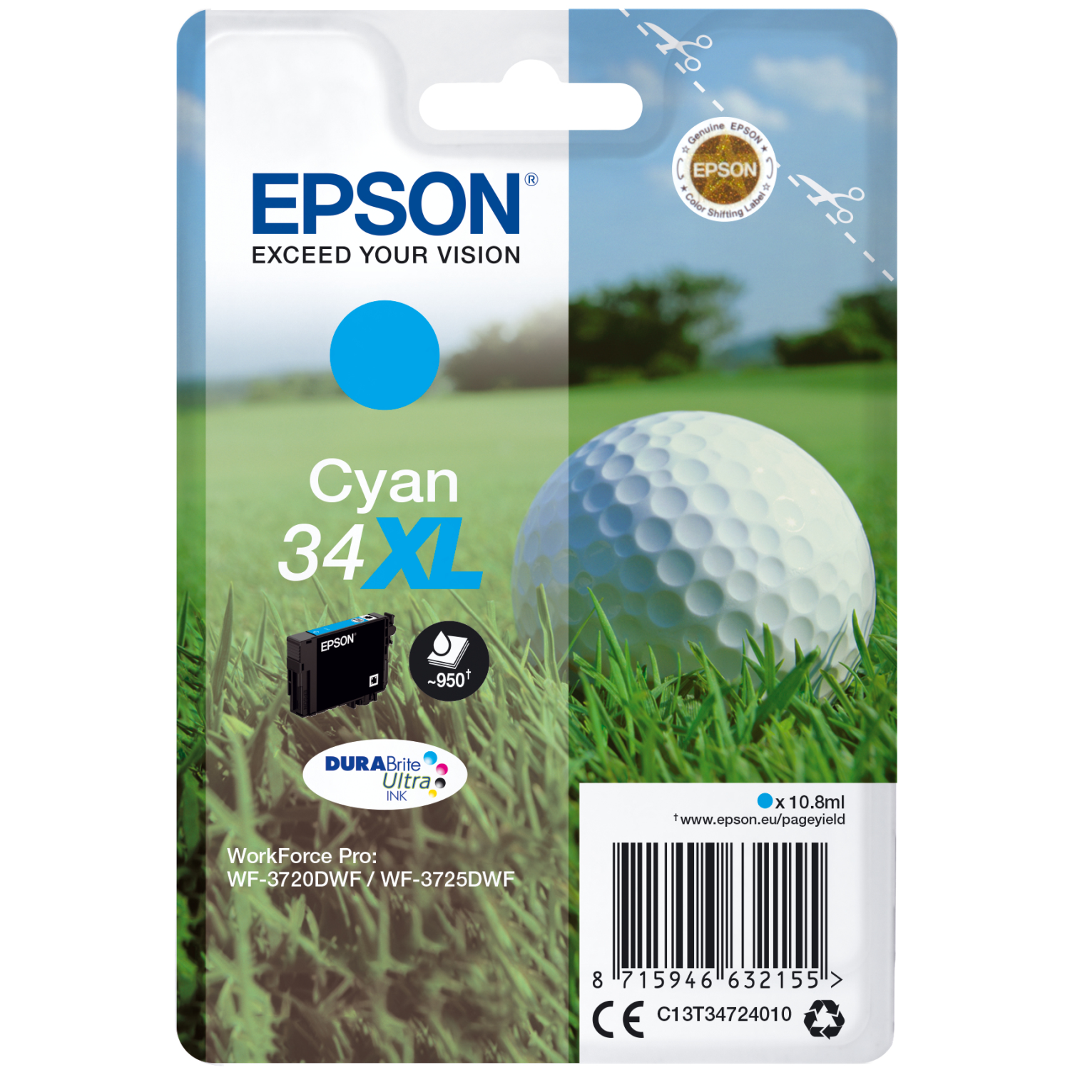 Epson C13T34724010 Ink Cartridges