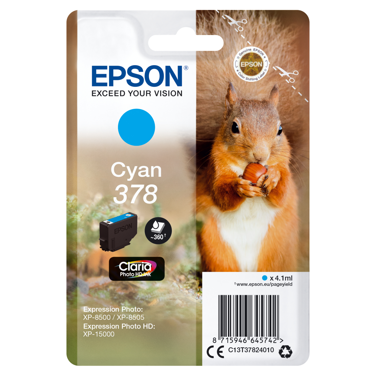 Epson C13T37824010 Ink Cartridges
