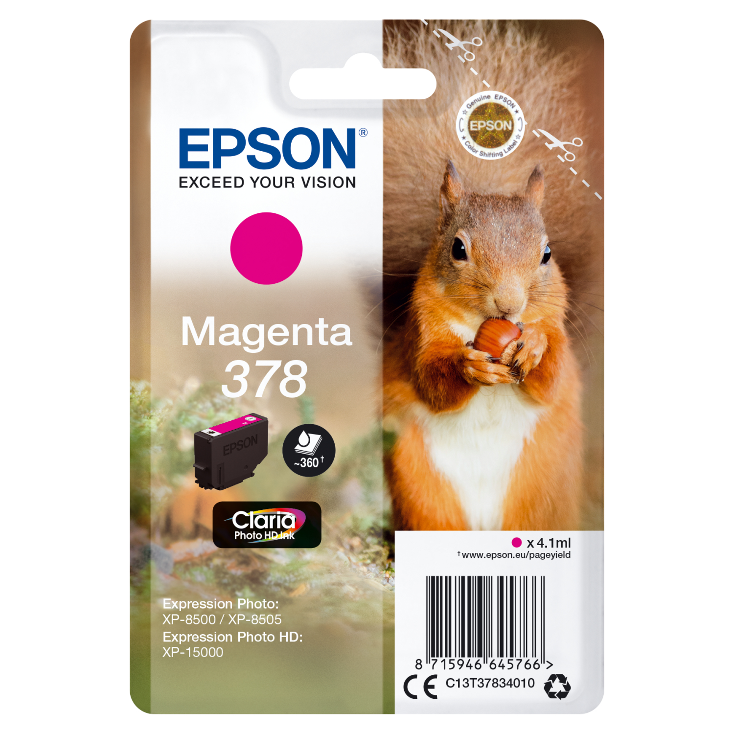 Epson C13T37834010 Ink Cartridges