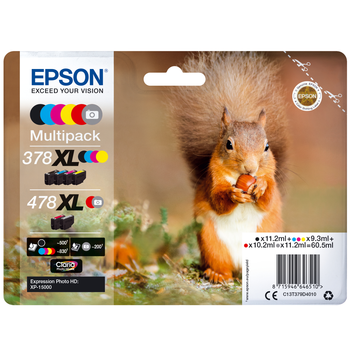 Epson C13T379D4010 Ink Cartridges