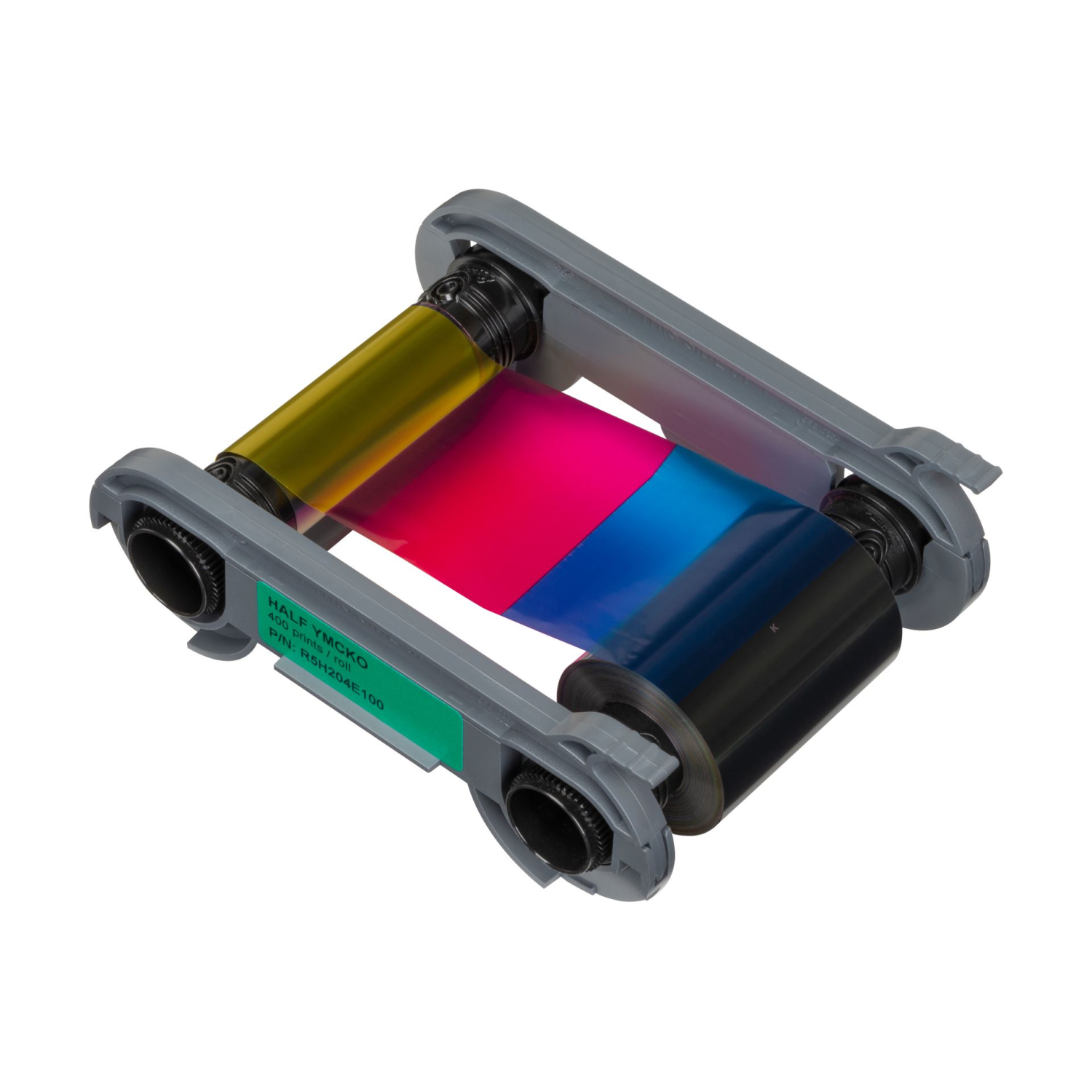 Evolis R5H204E100 YMCKO Half Panel Colour Ribbon (400 Prints)