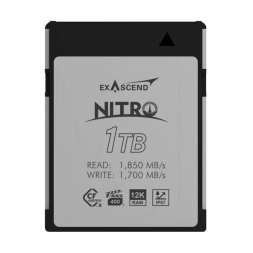 Exascend Nitro 1 TB CFexpress Type B 3D TLC NAND
