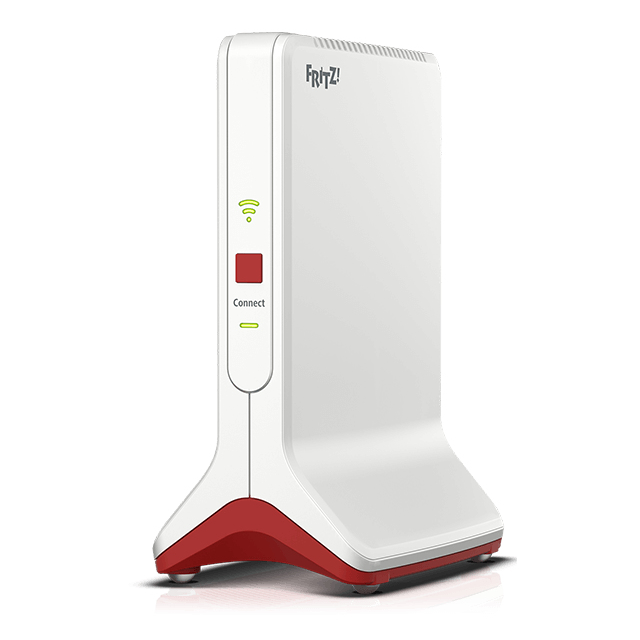 FRITZ!Repeater 6000 wireless router Ethernet Tri-band (2.4 GHz / 5 GHz / 5 GHz) Red, White