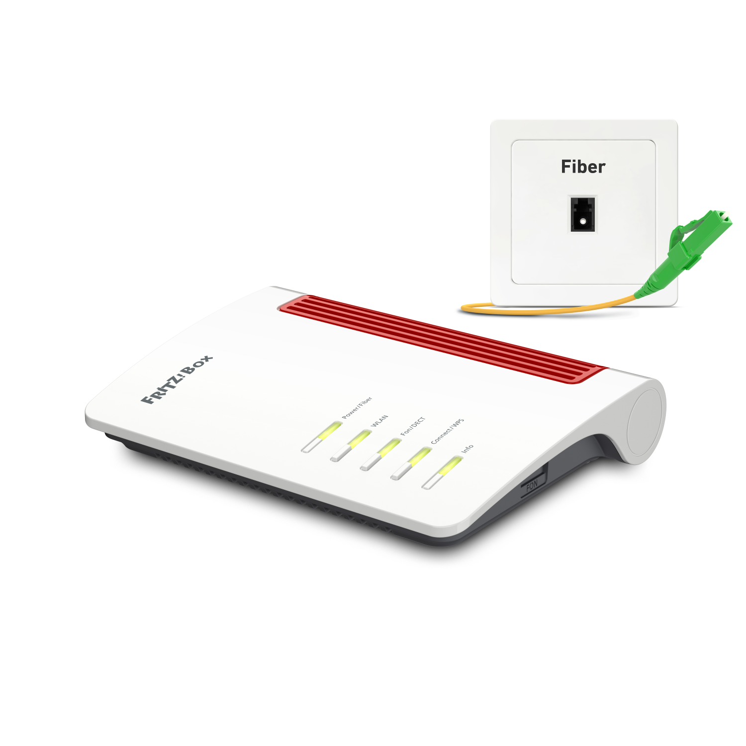 FRITZ!Box 5530 wireless router Gigabit Ethernet Dual-band (2.4 GHz / 5 GHz) White