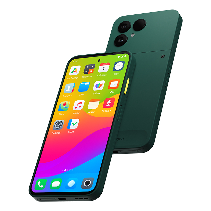 Fairphone The (Gen 6) 16 cm (6.31") Dual SIM Android 15 5G USB Type-C 8 GB 256 GB 4415 mAh Green