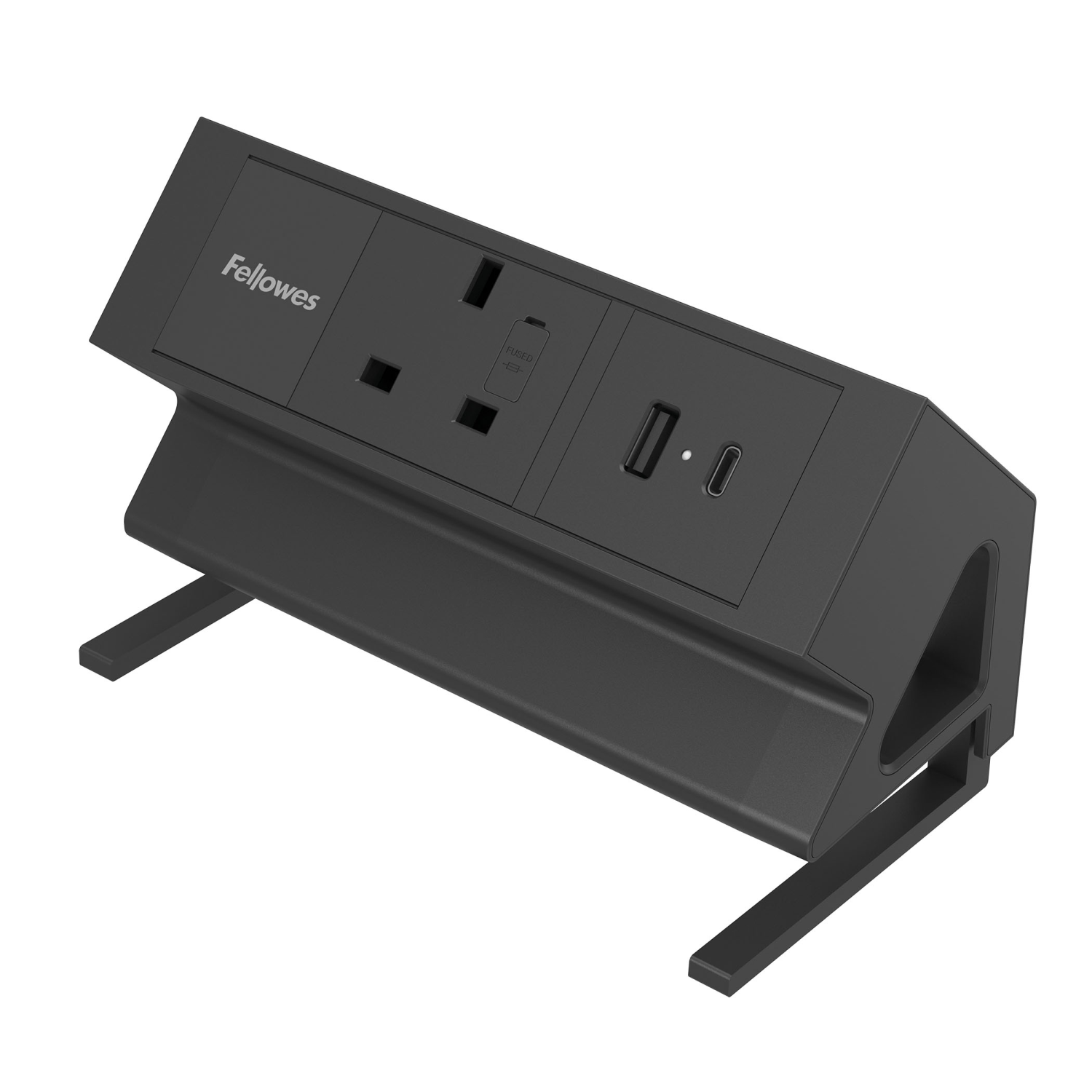 Fellowes 1x230v Power Extensions - Black