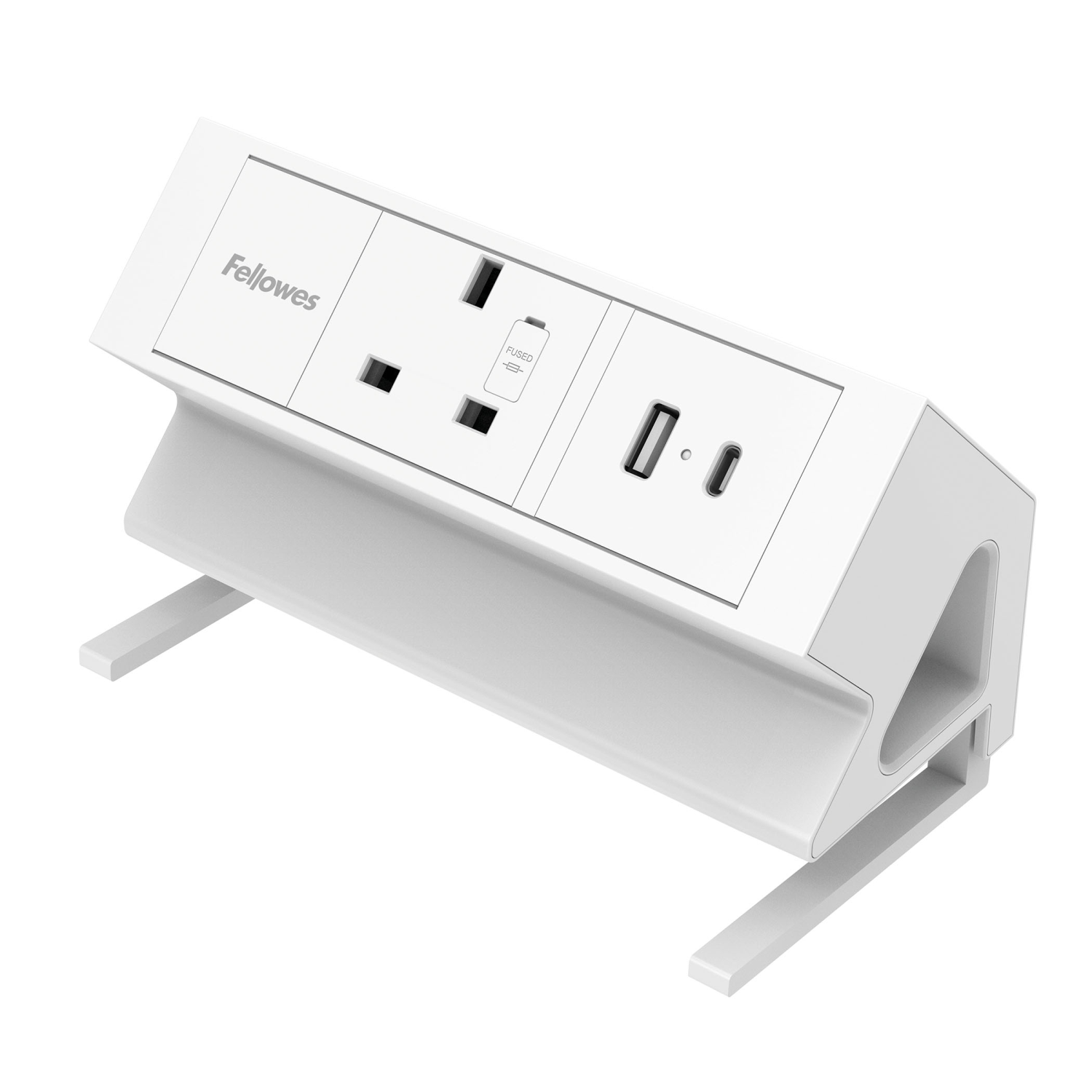 Fellowes 1x230v Power Extensions - White